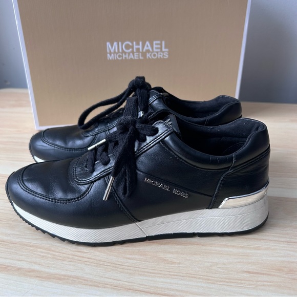 Michael Kors Black Sneakers - Picture 7 of 11